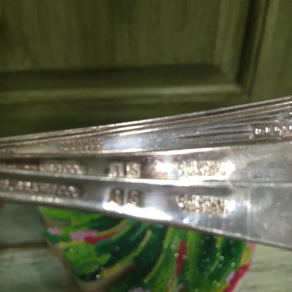 Vintage Original Rogers International Silver Co Serving Spoons Replacement